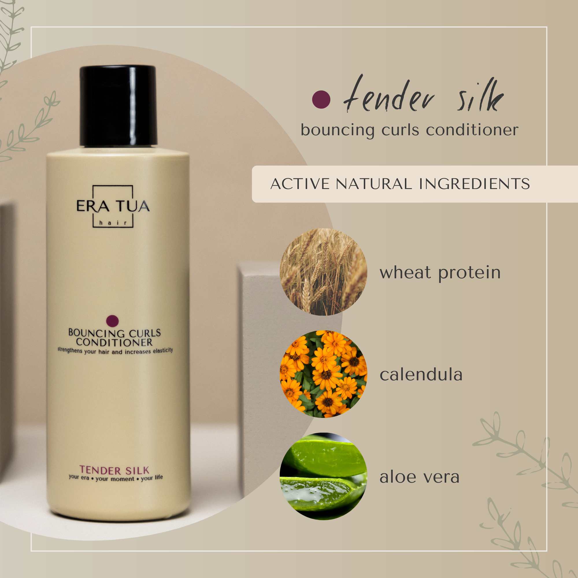 Tender Silk Bouncing Curls Conditioner