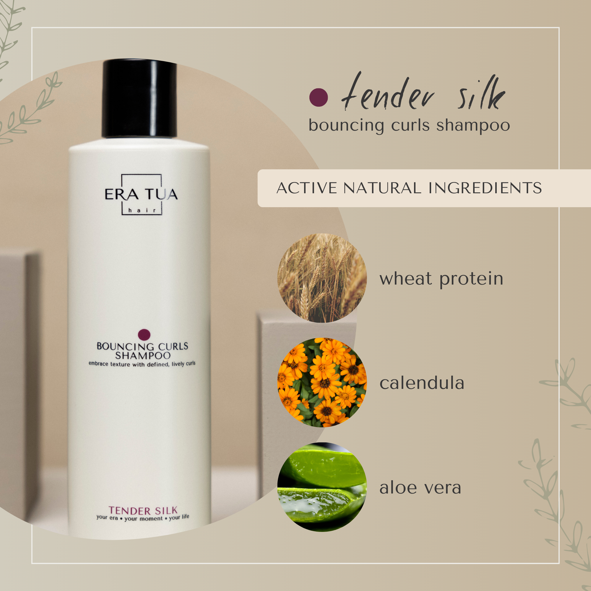 Tender Silk Bouncing Curls Shampoo