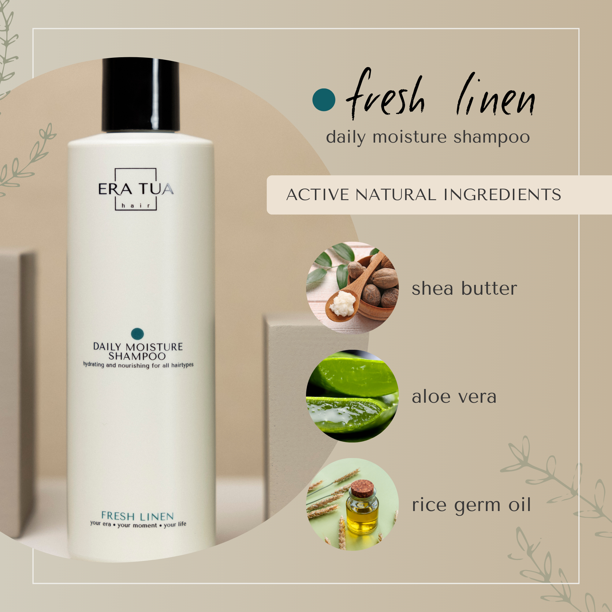 Fresh Linen Daily Moisture Shampoo