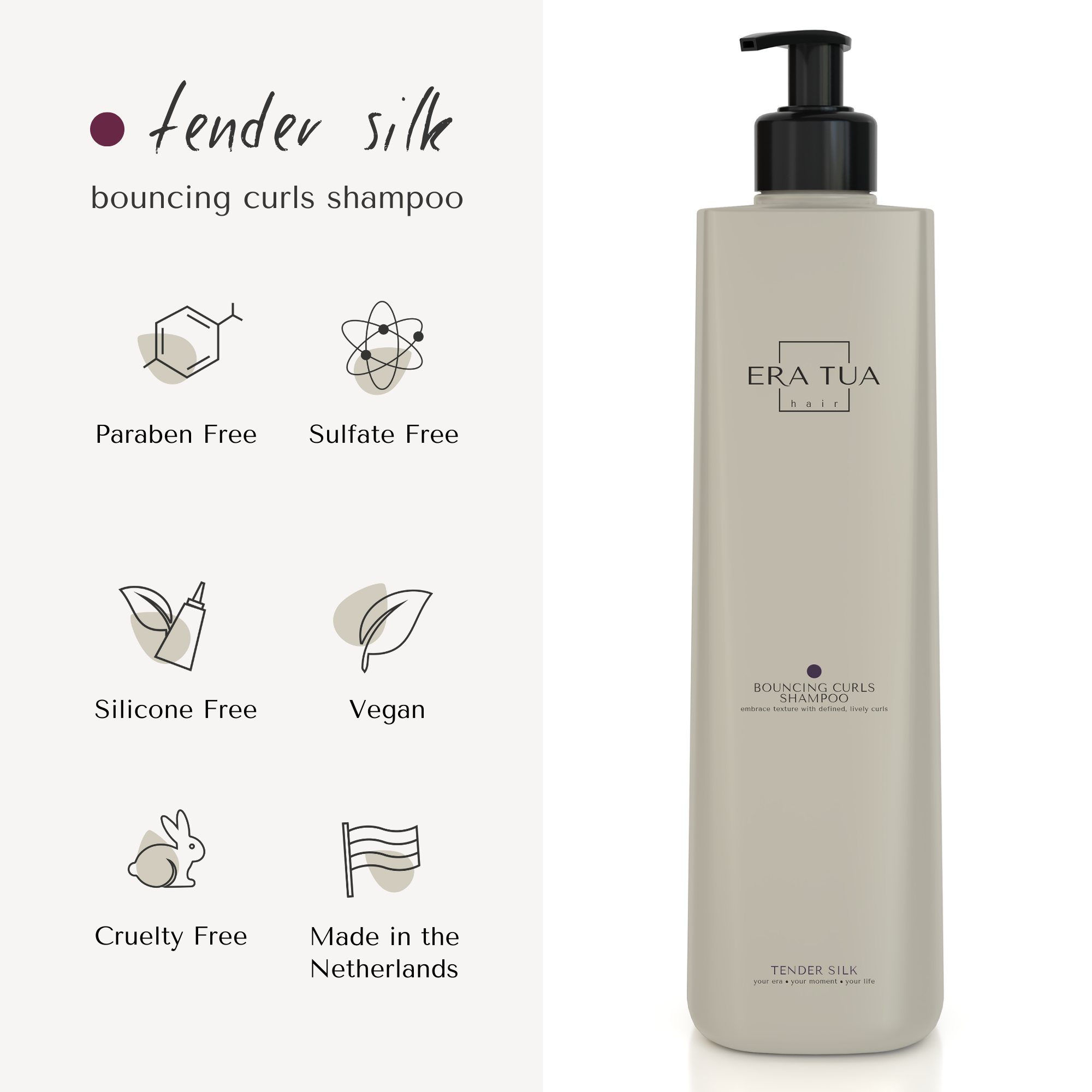 Tender Silk Bouncing Curls Shampoo