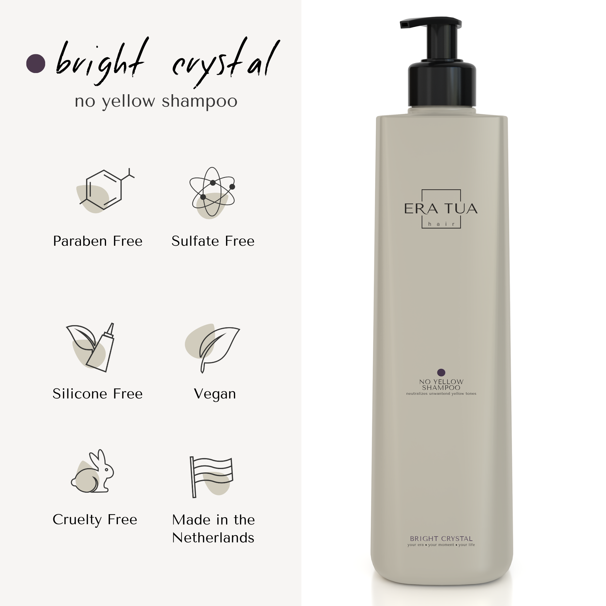 Bright Crystal No Yellow Shampoo