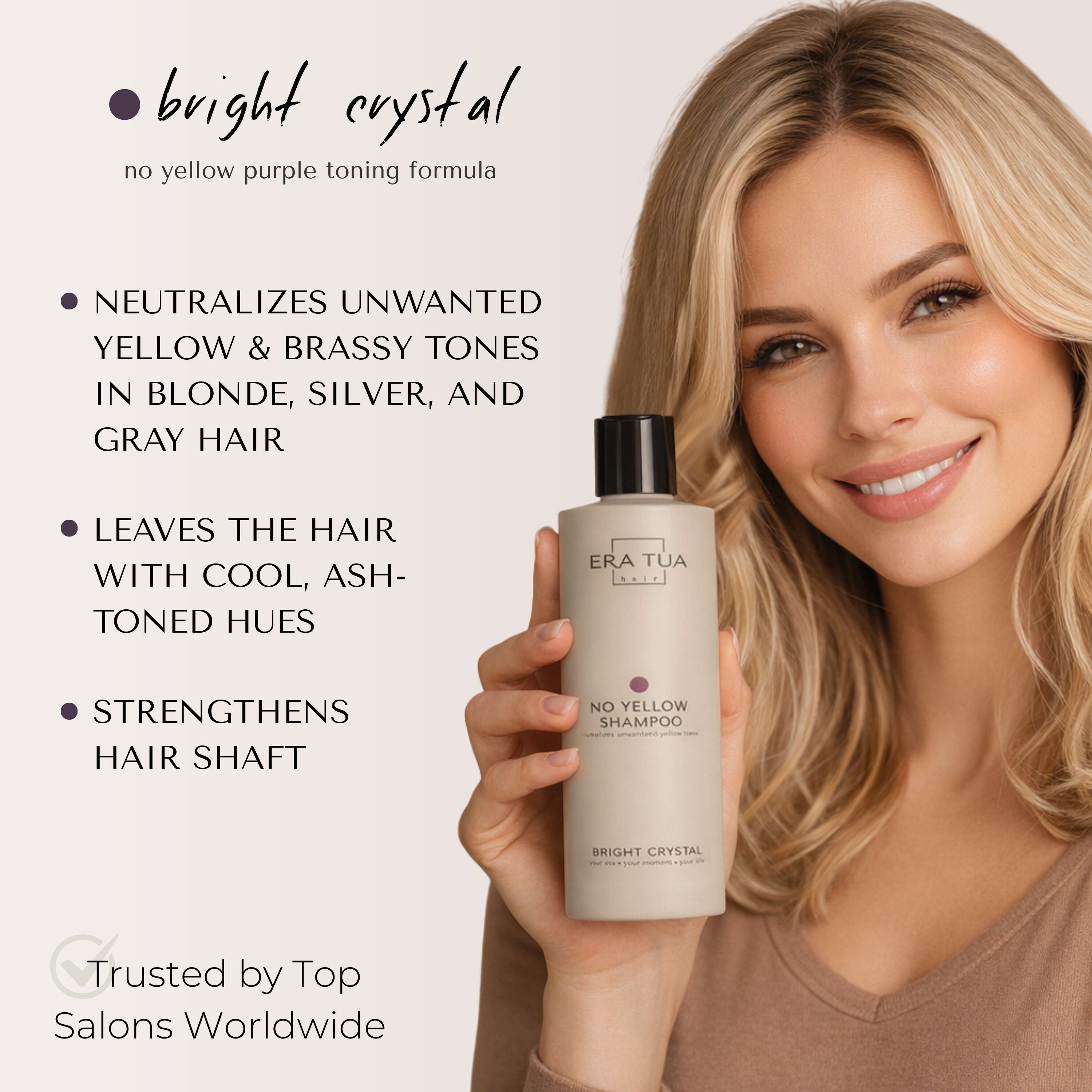 Bright Crystal No Yellow Shampoo