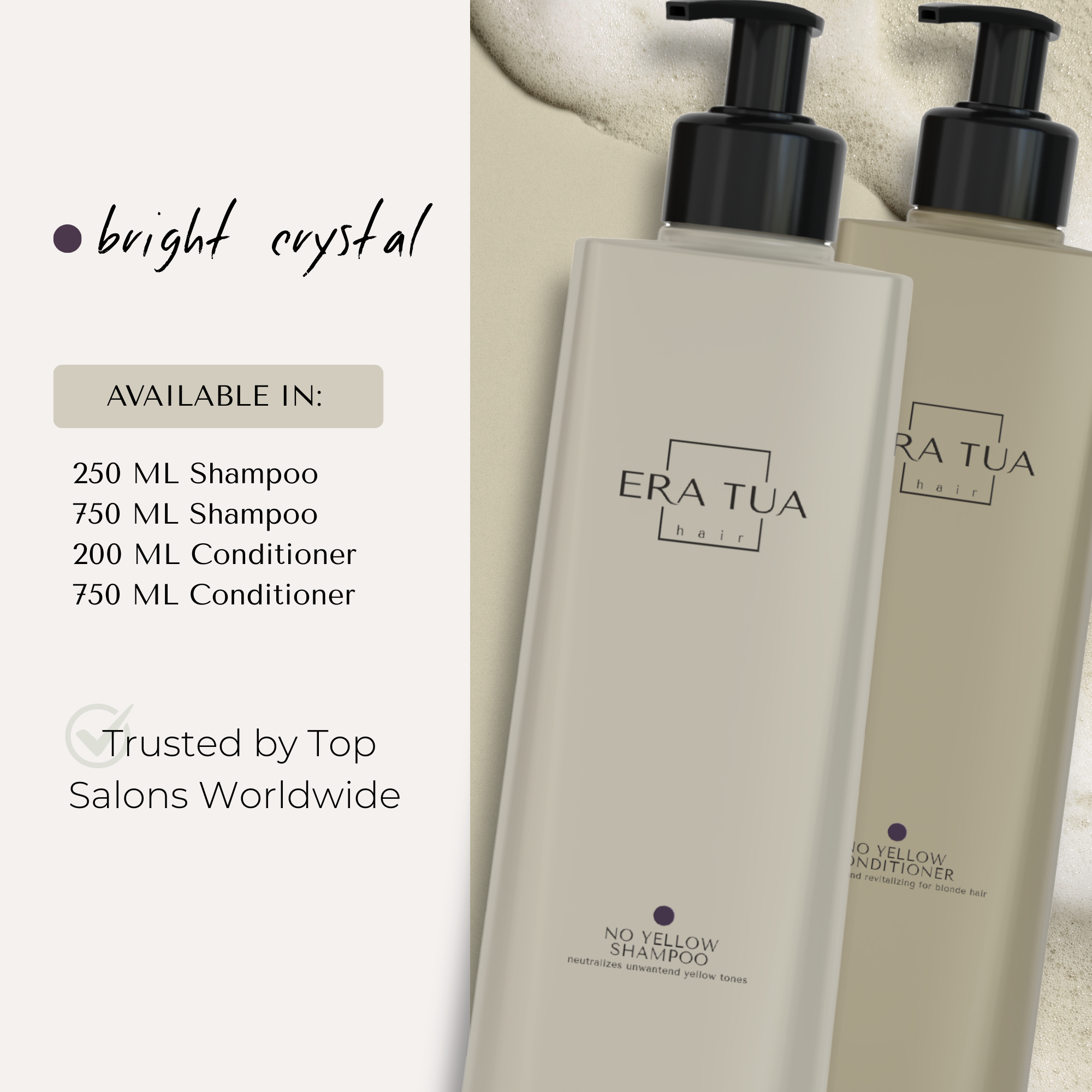 Bright Crystal No Yellow Shampoo