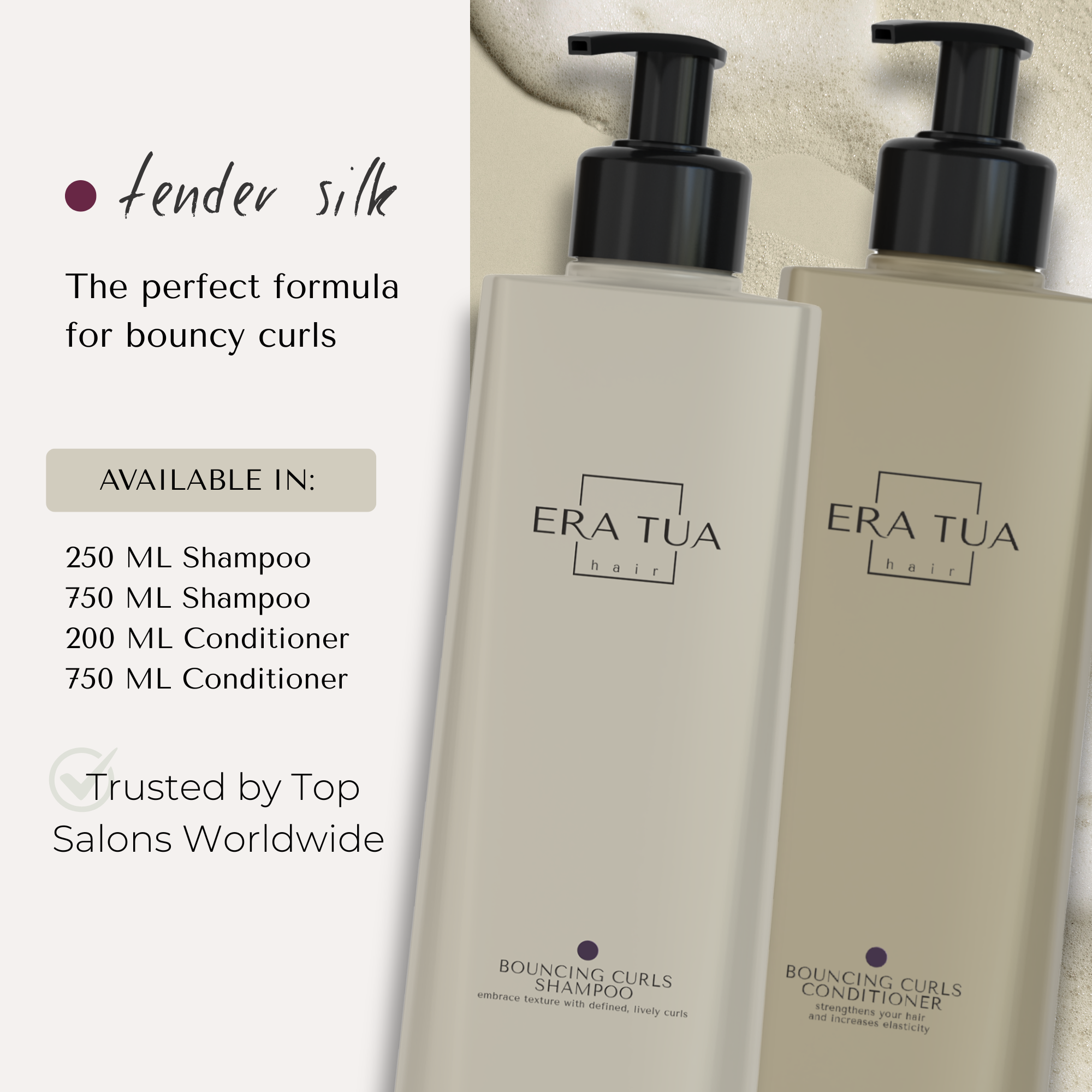 Tender Silk Bouncing Curls Shampoo