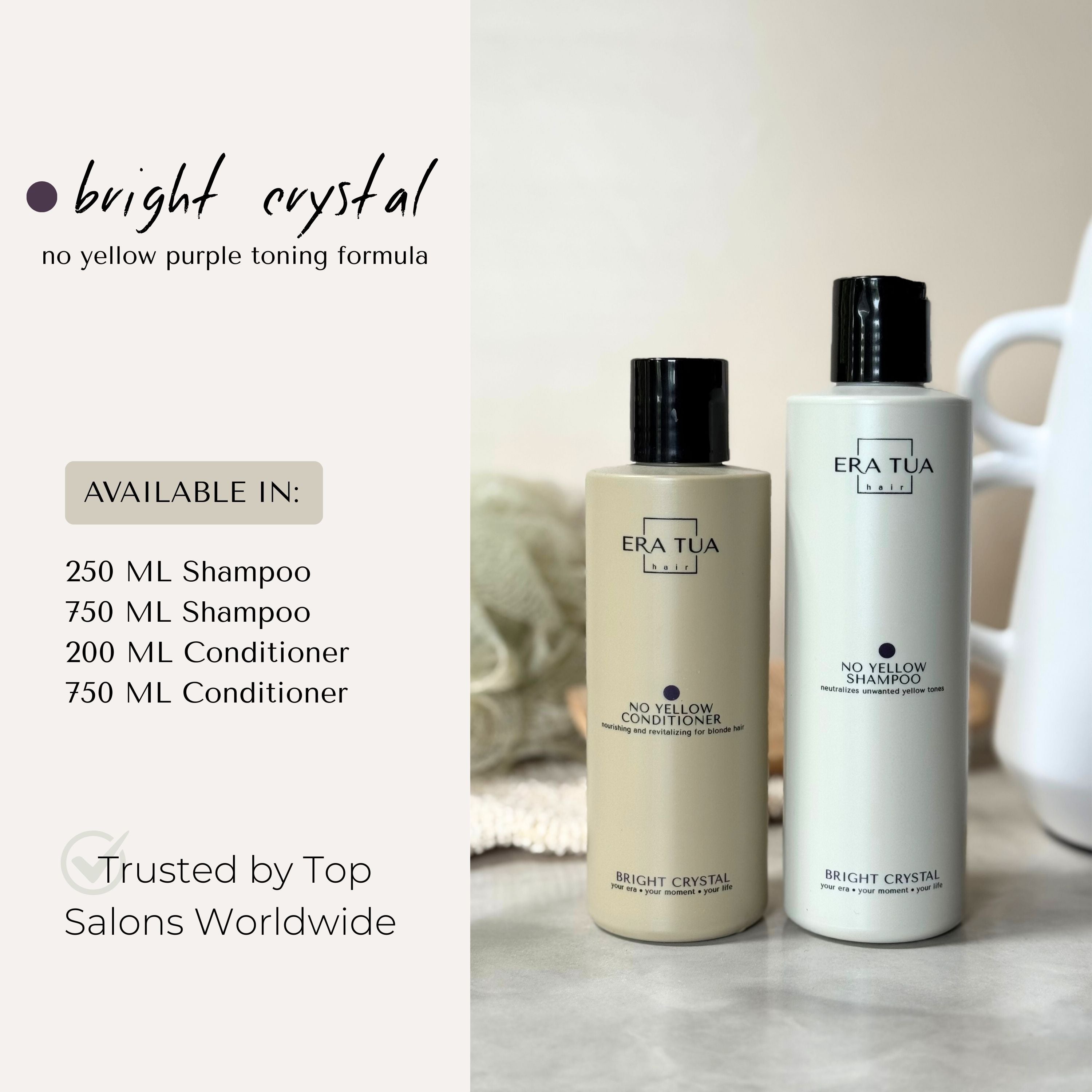 Bright Crystal No Yellow Shampoo
