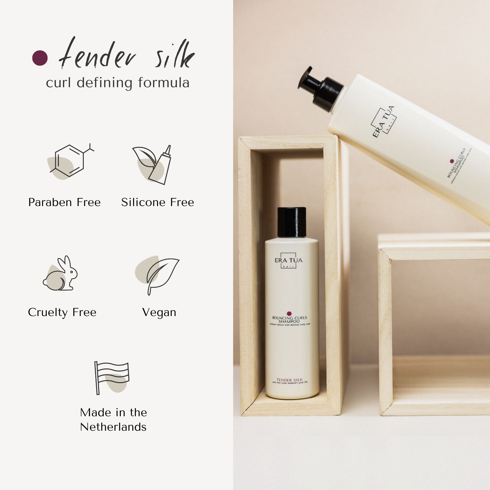 Tender Silk Bouncing Curls Shampoo